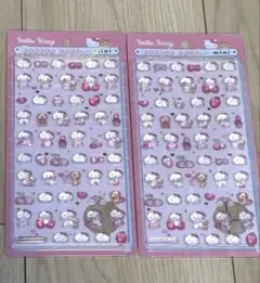 ボンボンドロップシールミニ　mini ハローキティ　ピンク　正規品 2個セット
