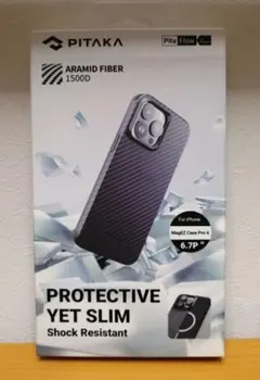 【新品】iPhone15ProMax用 PITAKAアラミド繊維ケース