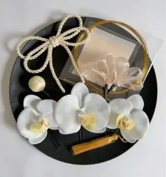 胡蝶蘭髪飾り★和装前撮り★成人式★結婚式★卒業式★振袖★七五三髪飾り