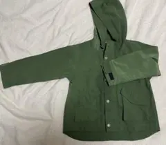 オリーブグリーン フード付きジャケット