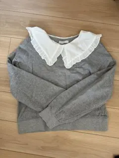 韓国ブランドストーリーナイン　襟付きトレーナー