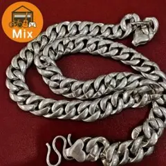 喜平ネックレス S925刻印 177g 幅15mm キューバンリンク メンズ - メルカリ