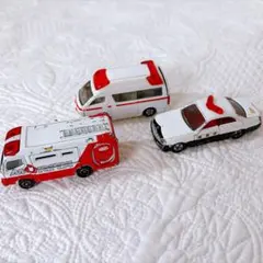 廃盤トミカ No.119 モリタ 消救車 FFA-001 パトカー　救急車消防車のサムネイル