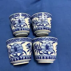 後期鍋島2個　猪口　鍋島焼　湯呑み Amazon.co.jp: 伊万里鍋島焼 畑萬陶苑 酒器セット 徳利2客 猪口2客