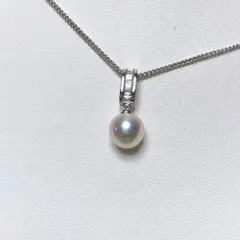 新品・百貨店商品／総本店】2425天女級アコヤ真珠ペンダントトップ最強