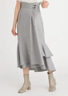 【送込】スナイデル Sustainableウエストデザインマーメイドスカート