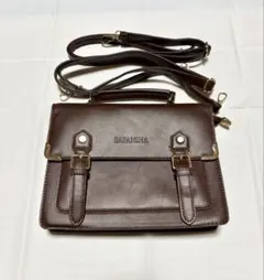 SHEIN ブラウン ショルダーバッグ リュック　3Way