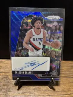 Shaedon Sharpe auto Panini Prizm