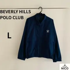 BEVERLY HILLS POLO CLUB ウィンドブレーカー　ネイビー