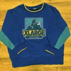 XLARGE ゴリラプリント トレーナー　100cm