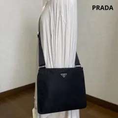 ◇ 良品 PRADA プラダ ショルダーバッグ ナイロン ブラック ◇のサムネイル
