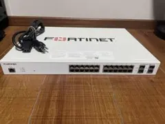 【初期化済】FortiSwitch-124E-POE 給電対応L2スイッチ 初期化済】FortiSwitch-124E-POE 給電対応L2スイッチ - メルカリ
