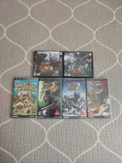 モンスターハンターシリーズ PSP 3DS　wiiソフトセット