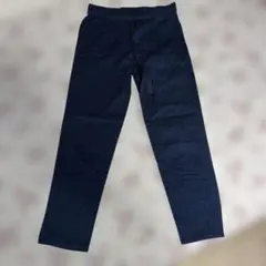 デニム風 ストレッチ レギンス 　　ネイビー XLだけどML位