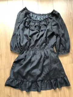 ジルスチュアート　ワンピース　ブラック　黒