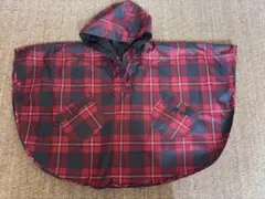 Agnès b. キッズ向けリバーシブルレインコート　レインポンチョ