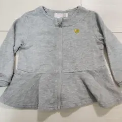 西松屋ELFINDOLL　CLASSIC グレー フレアシルエット アウター80