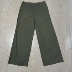 NATURAL BEAUTY BASIC ワイドパンツ【L】 訳あり
