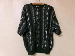 102987　MONO-MART 半袖セーター　緑ほか　Mのサムネイル