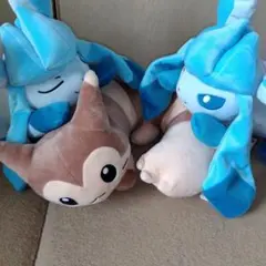 ポケモン「一目惚れ」シリーズ 寝そべりぬいぐるみマスコット