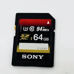 SONY SF-64UX2 SDカード　64GB