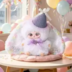 小公主 JIIMo 幻梦星屿 100% ぬいぐるみ 白 怒バブ