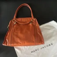 MARC JACOBS オレンジ レザー ショルダーバッグ