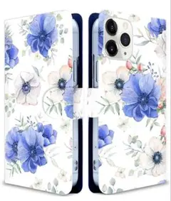 Arrows Be4 Plus F-41Bケース 手帳型　合皮レザー　 フラワー