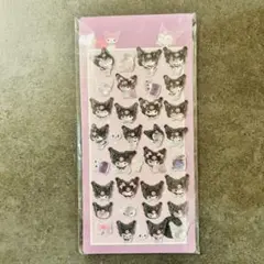 【サンリオ クロミ】 1枚 ボンボンドロップシール ぷくぷくシール