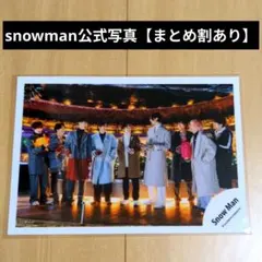 238【おまとめ割引あり】snowman 公式写真 スノーマン ウィルゴー 集合