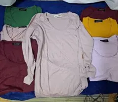 未使用　７点まとめ売り　ナノユニバース　カットソー　7分袖