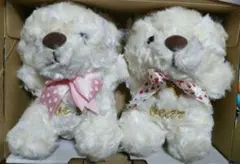 非売品　sweet Heart bear　テディベア　　2体セット　お譲りします
