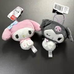 サンリオキャラクターズ　しょんぼりっこマスコット　マイメロ　クロミ　Sanrio