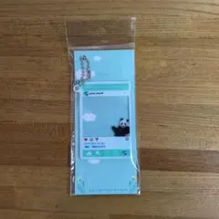 アドベンチャーワールド　パンダ　 楓浜 SNS風アクリルキーホルダー　新品未開封のサムネイル