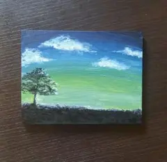 アクリル画 原画 無題 風景画 - メルカリ