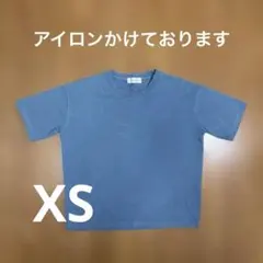 【ADRER】　Tシャツ　グレイッシュブルー　超ヘビーコットンタフビッグT