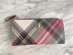 Vivienne Westwood ヴィヴィアン 長財布 チェック
