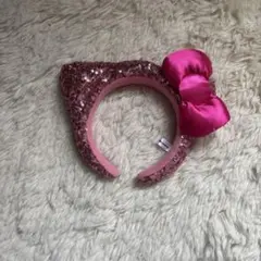 ユニバ キティちゃんスパンコールカチューシャ