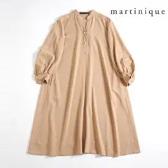 230y*美品 マルティニーク パールボタン ジョーゼットワンピース