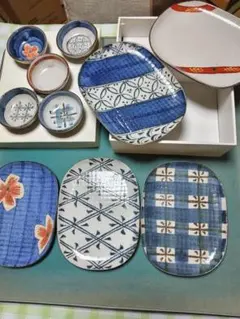 値下げしました☆陶器五組セット