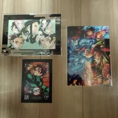 鬼滅の刃 無限城編 猗窩座再来 入場者特典 第一弾竈門炭治郎と第二弾3点セット