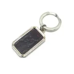 Y604-47　GUCCI グッチ キーホルダー GGロゴ バッグチャーム