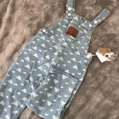 【新品】Littc TOY STORY 雲柄オーバーオール 110cm