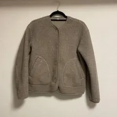 UNIQLO フリースジャケット M ベージュ