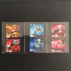 ガンダム　ポテコ　シール　第一弾　6枚