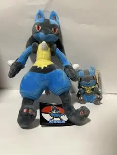 ポケモンぬいぐるみ ルカリオ【コロっと、ドールズ、スーパーDX】3点