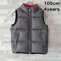 ★美品★ ｂａｂｙＧＡＰ　ディズニーコラボ　ミッキーマウスダウンベスト4才