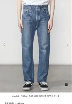 c*s様 orSlow 101 DAD'S FIT ダークグレー サイズ4 - メルカリ