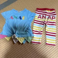 ANAP Tシャツとレギンスセット 80 90