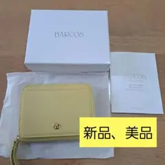 BARCOS 二つ折り財布 イエロー カードケースのサムネイル